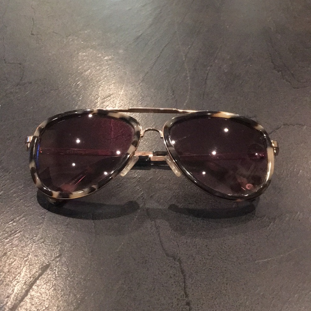 Leopard Aviator Sunglasses